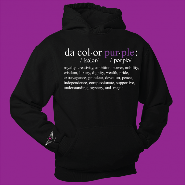 purple definition hoodie