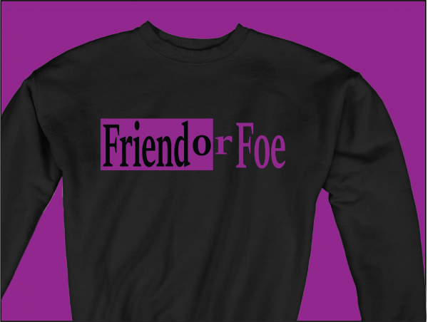 friend or foe crewneck